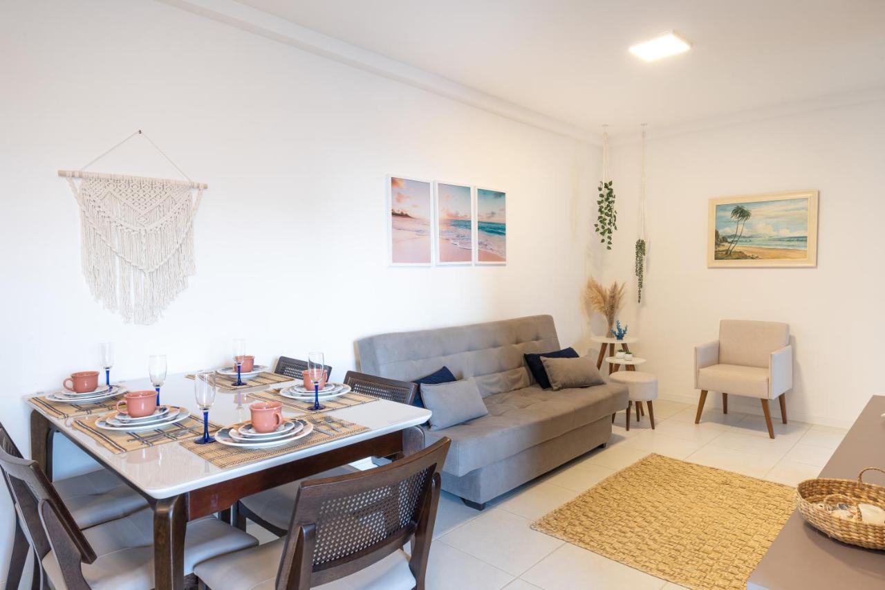 Apartamentos Completos A 15Min Beto Carreiro Com Wi-Fi Churrasqueira Em Condominio Com Piscina Portaria 24H Ideal Para Familia Piçarras Værelse billede