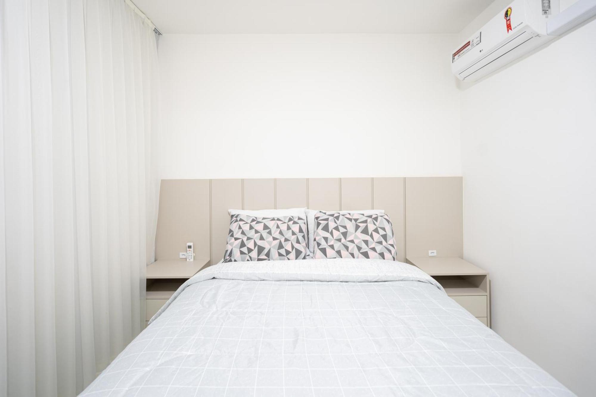 Apartamentos Completos A 15Min Beto Carreiro Com Wi-Fi Churrasqueira Em Condominio Com Piscina Portaria 24H Ideal Para Familia Piçarras Værelse billede